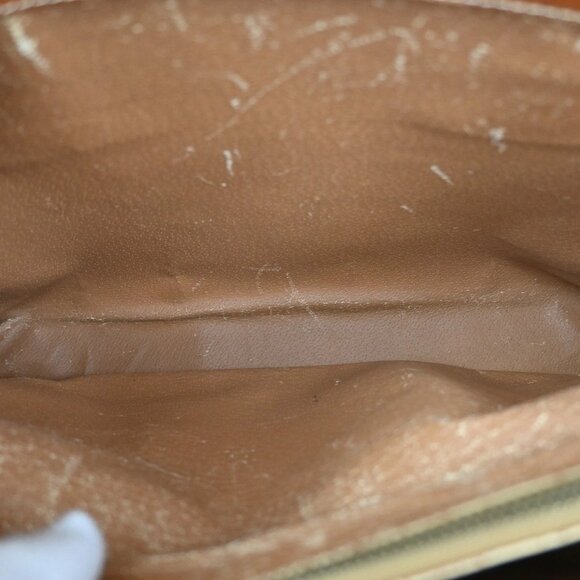 CELINE Logo Macadam Pattern Hand Tote Bag PVC Leather Brown GHW Italy - Picture 7 of 16